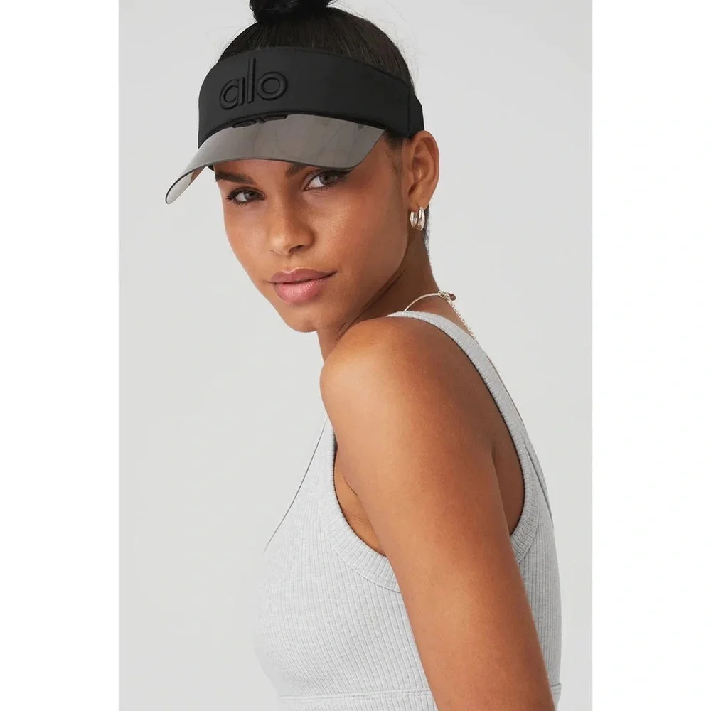 Alo Yoga Airlift Solar Visor Black One Size